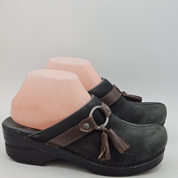 Dansko Shandi nubuck leather clogs size 38 US size 7.5/8 - Picture 16 of 16